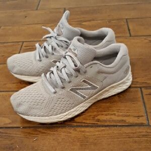 New Balance Light Gray Athletic Sneakers